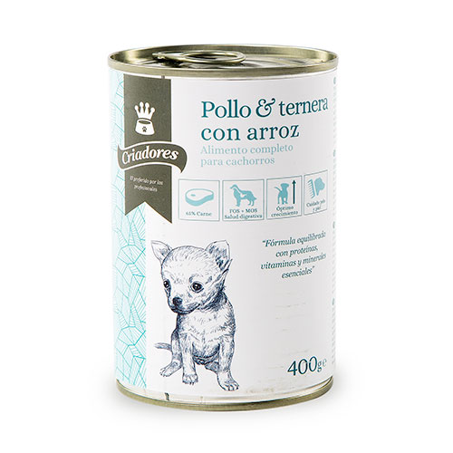 Criadores Frango e Vitela em lata para cachorros - Image 2
